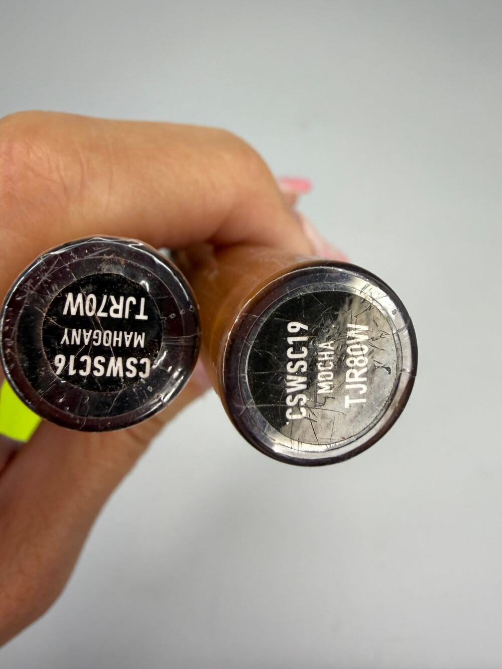 NYX Can't Stop Won't Stop Contour Concealer Lot 2 Mahogany CSWSCC16 Mocha 19